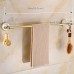YUTU JSJ01 Antique Brass Crystal Towel Bar 23.6''L Zirconium Gold Bathroom Towel Holder Rack(Toilet Paper Holder/Towel Bar/Towel Ring/Coat Hook) - B06XH8QY43
